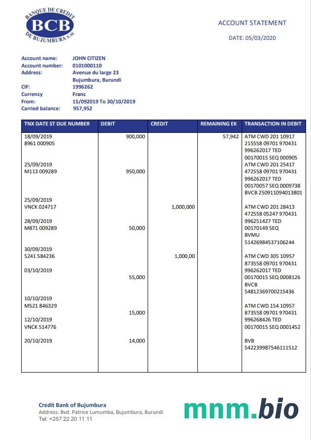 Burundi Bank Republiki Burundi